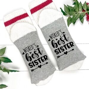 World's Best Sister Socks